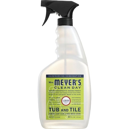 Mrs. Meyers Clean Day Mrs. Meyer's Clean Day 33 Oz. Lemon Verbena Tub & Tile Bathroom Cleaner 12168